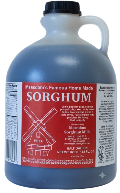 Sorghum Syrup - Half Gallon